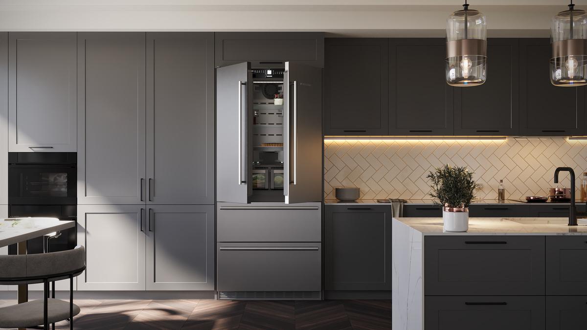 Refrigerator-Freezer Combination with BioFresh