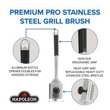 Premium Stainless Steel Grill Brush PRO Series