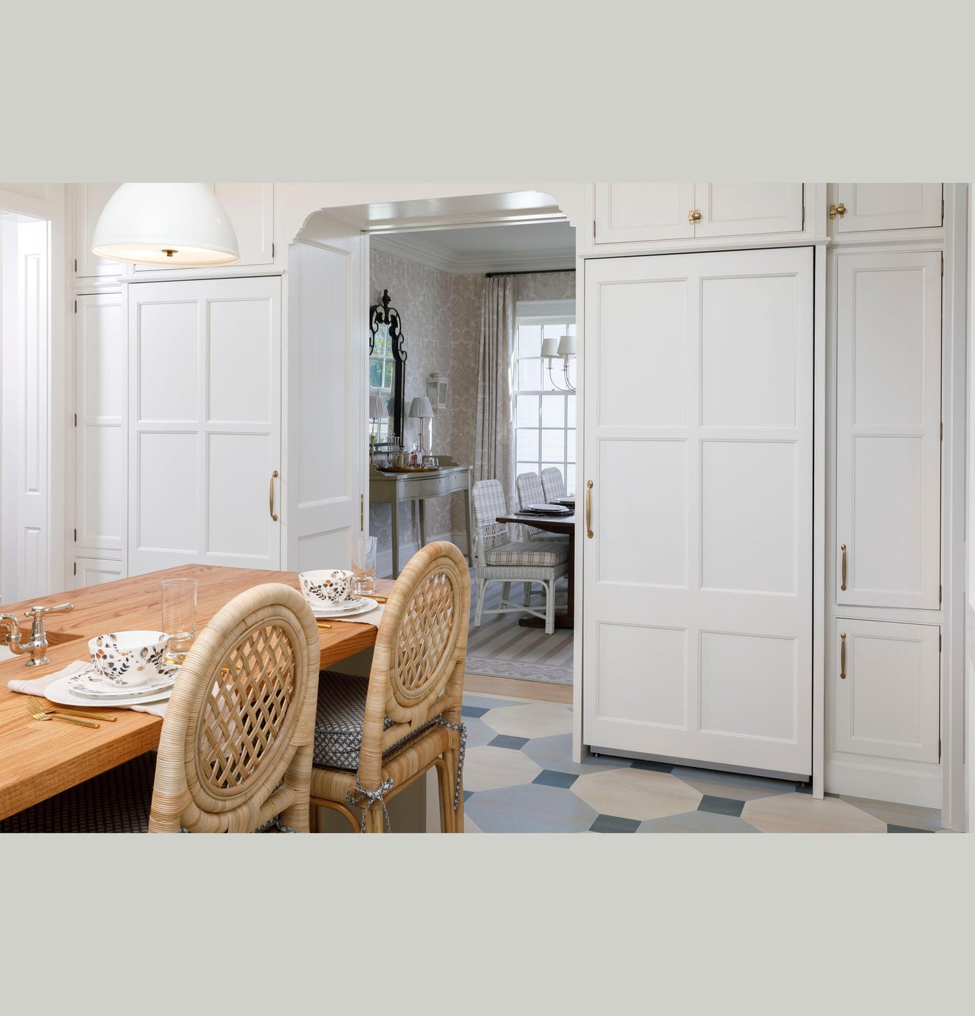 Monogram 36" Panel-Ready Integrated Column Freezer