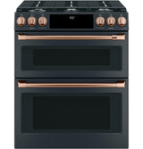Café™ 30" Smart Slide-In, Front-Control, Dual-Fuel, Double-Oven Range with Convection
