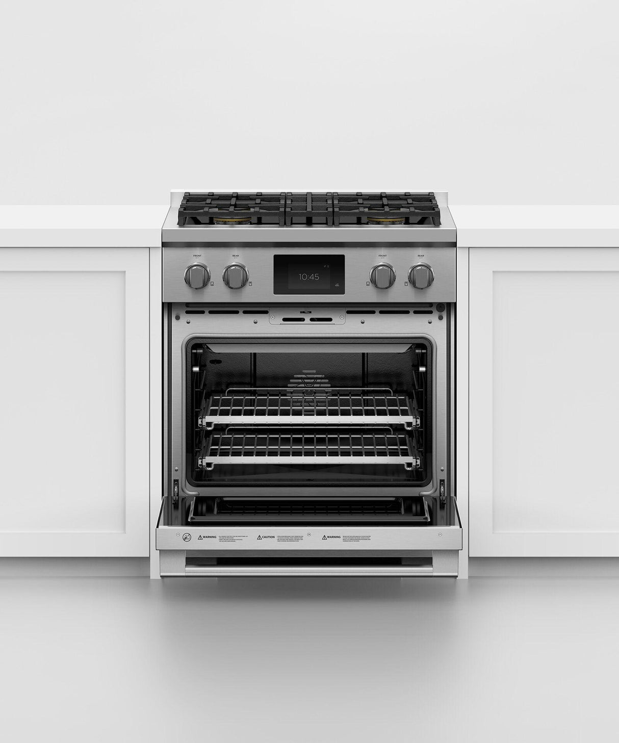 30" Series 9 Professional Dual Fuel 4 Burner Self-Cleaning Range