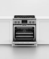 30" Series 9 Professional Dual Fuel 4 Burner Self-Cleaning Range