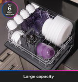 GE Profile™ ENERGY STAR® Smart Compact Dishwasher for Countertop or Built-In