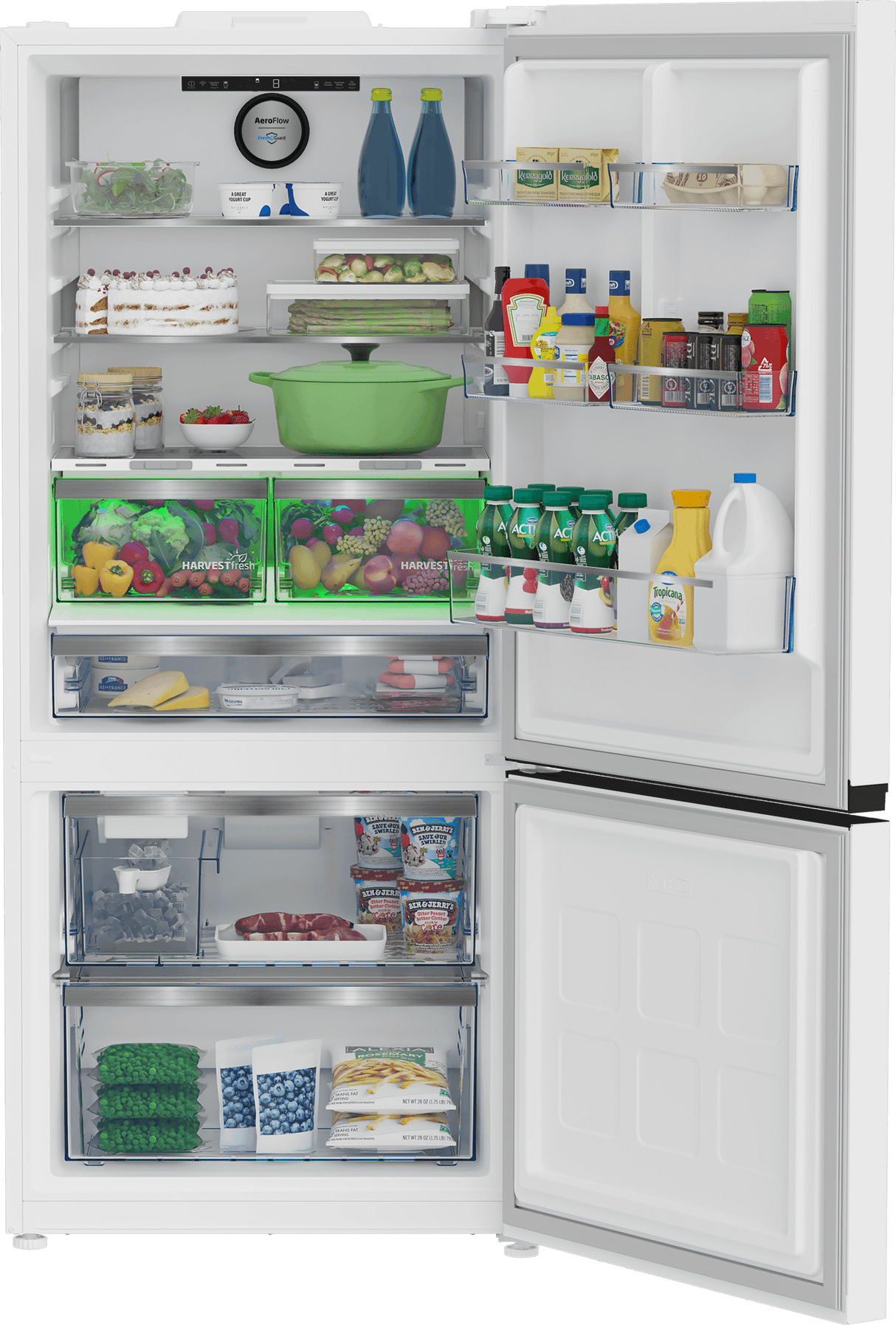 30" Bottom Freezer Refrigerator
