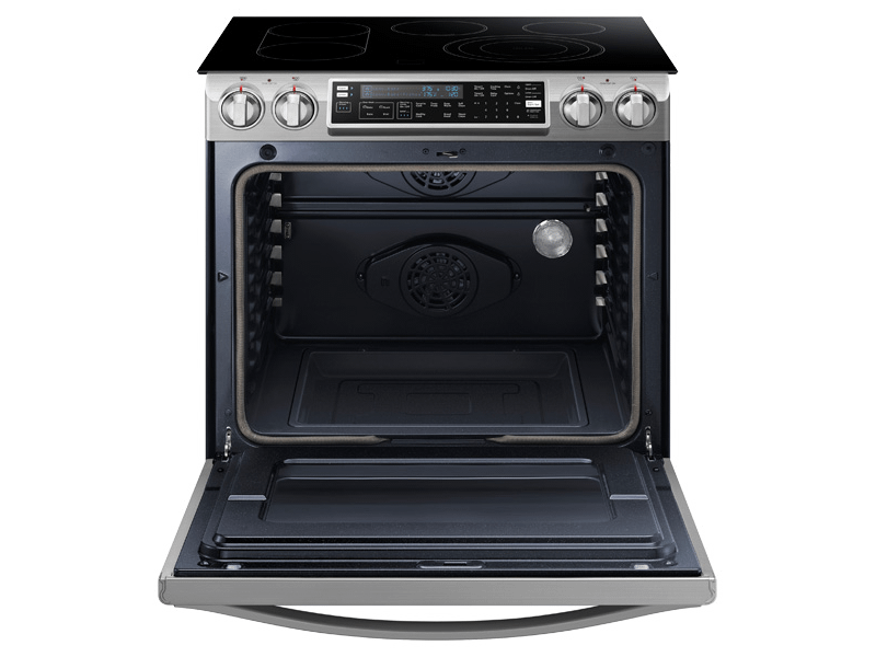 5.8 cu. ft. Slide-In Electric Chef Collection Range with Flex Duo Oven