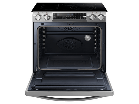 5.8 cu. ft. Slide-In Electric Chef Collection Range with Flex Duo Oven