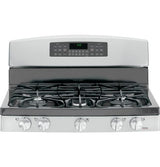 GE® 30" Free-Standing Gas Double Oven Range
