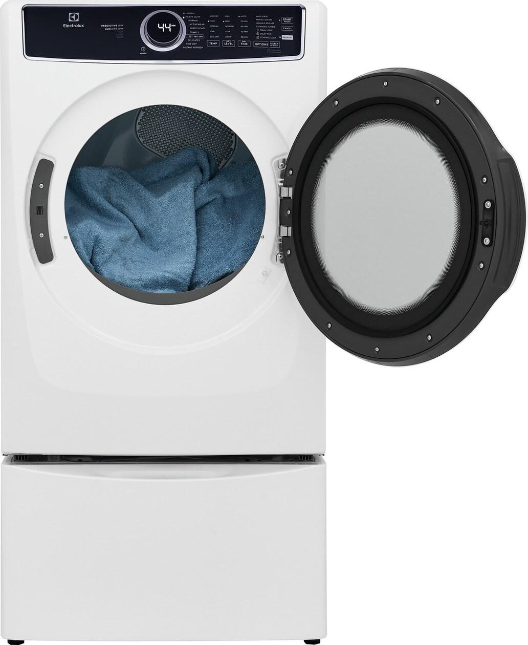 Front Load Perfect Steam™ Electric Dryer with Predictive Dry™ and Instant Refresh - 8.0 Cu. Ft.