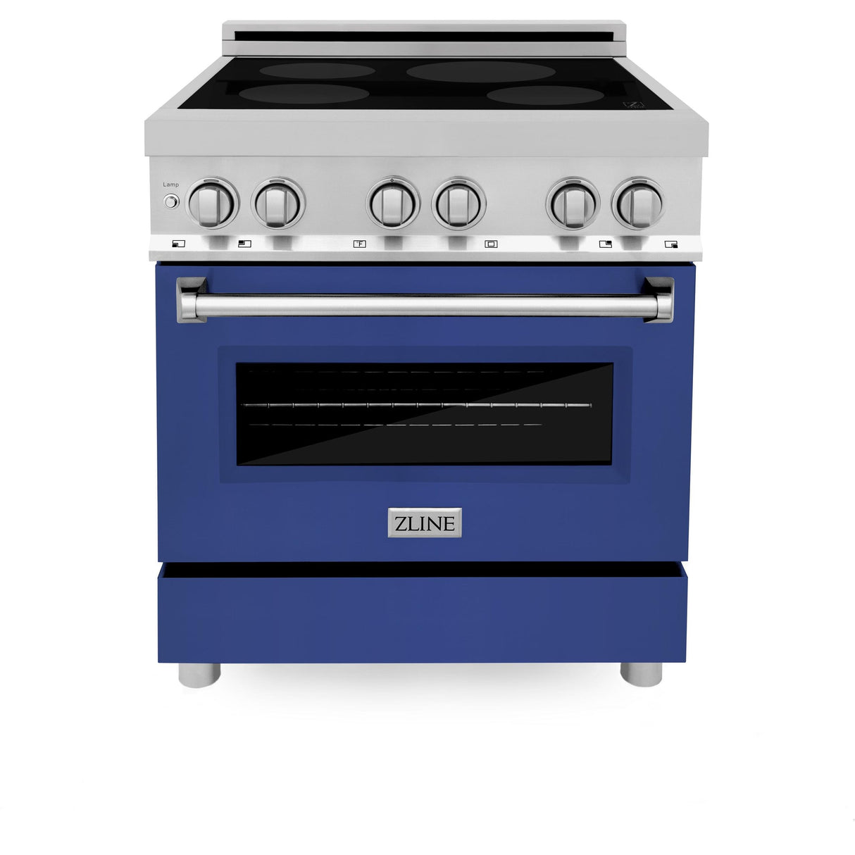 ZLINE 30" 4.0 cu. ft. Induction Range with a 4 Element Stove and Electric Oven in Stainless Steel (RAIND-30) [Color: DuraSnow®]