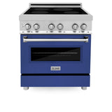 ZLINE 30" 4.0 cu. ft. Induction Range with a 4 Element Stove and Electric Oven in Stainless Steel (RAIND-30) [Color: DuraSnow®]