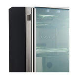 Forno Asciutto 17-Inch Dry Aging Cabinet, Stainless Steel 304, 1.84 cu.ft, LED Lighting, Adjustable Shelves