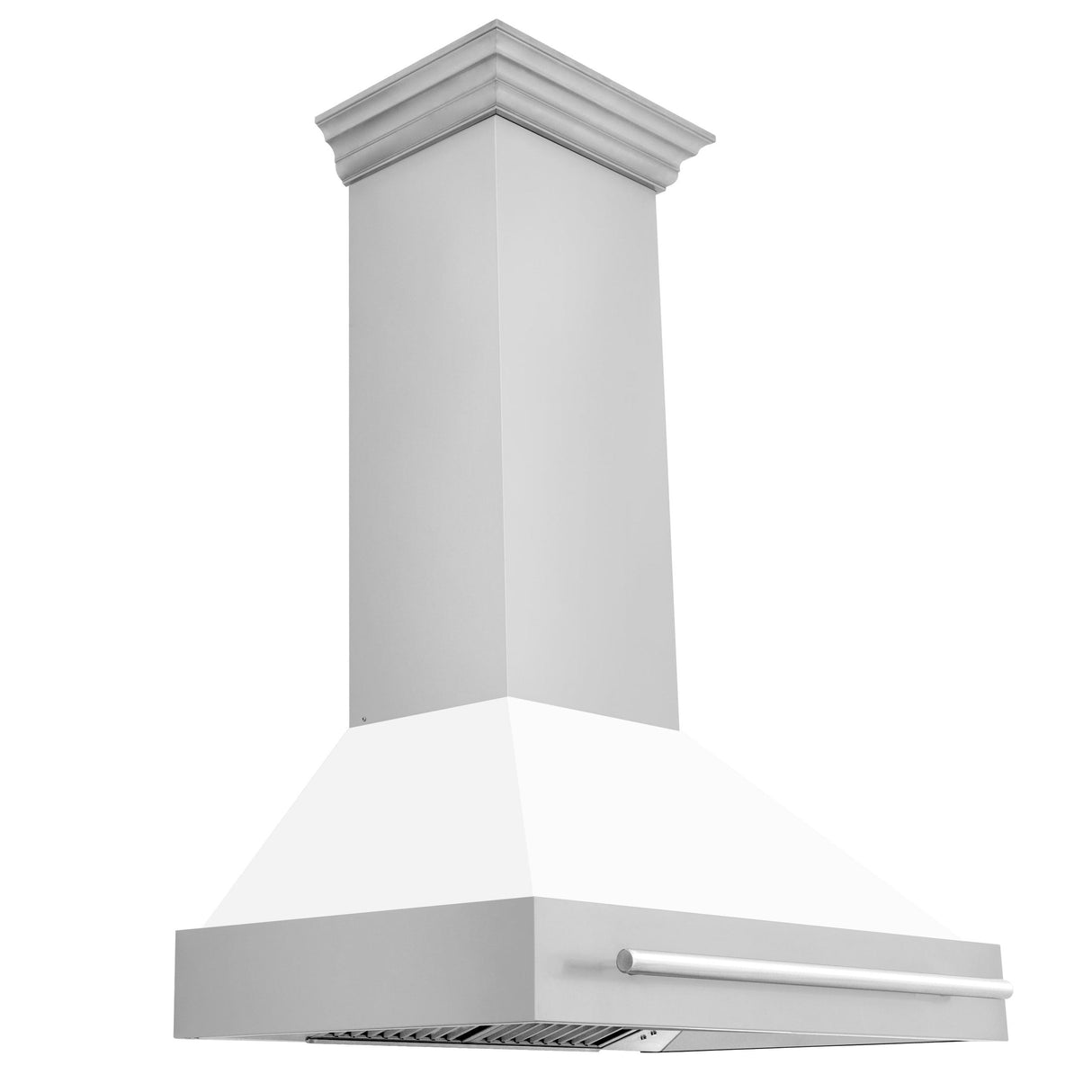 ZLINE 36 in. Stainless Steel Range Hood with Stainless Steel Handle (8654STX-36) [Color: Red Matte]