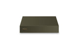 30"W. 12"H. Wall Hood + Ventilator (Finish: Martini, Trim: Brushed Brass)