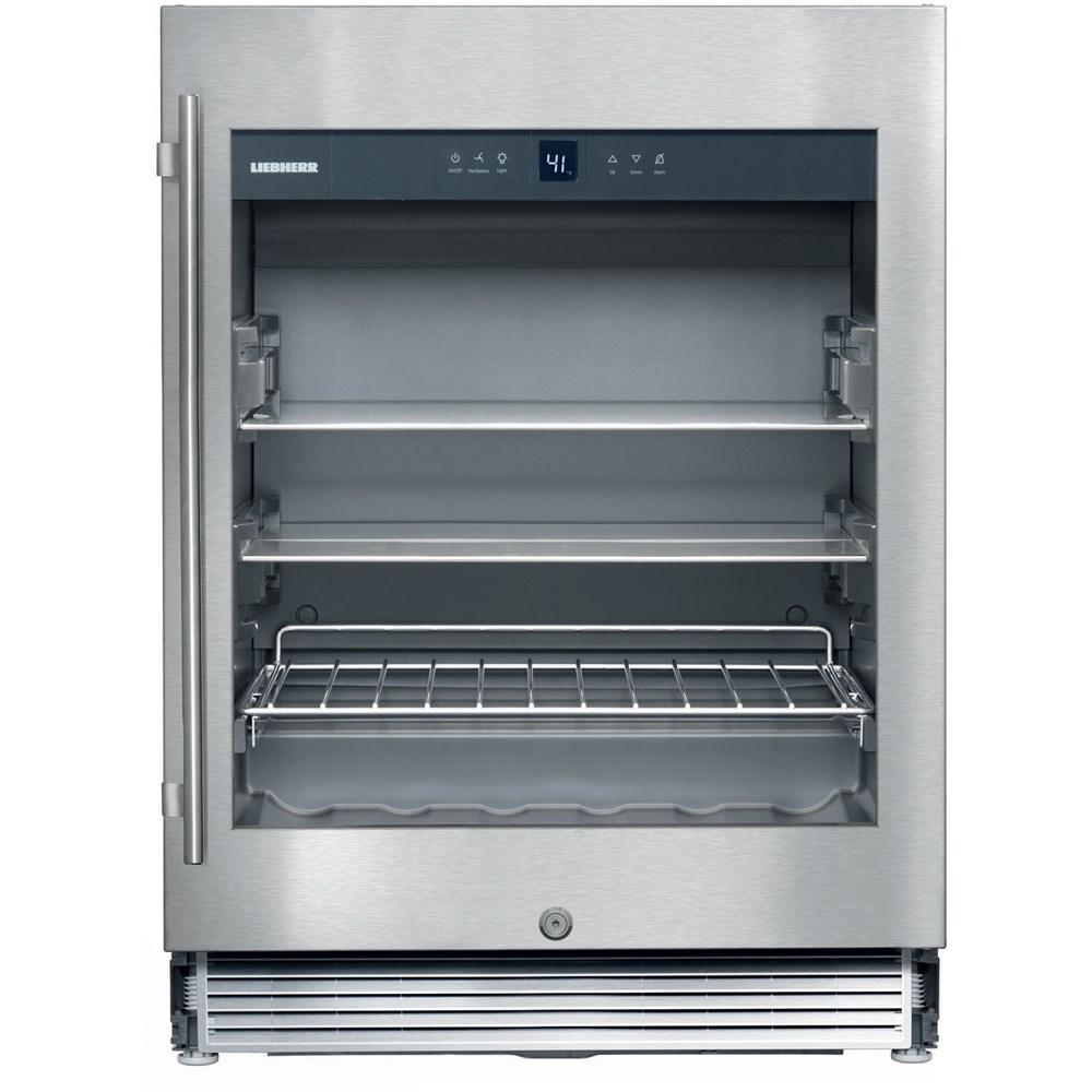 Undercounter Beverage Center 24", Lock, Reversible Door