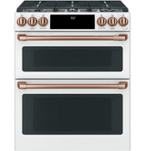 Café™ Front Control Gas Knobs and Handles - Brushed Copper
