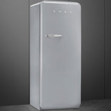 Approx 24" 50'S Style Refrigerator with ice compartment, Silver, Right hand hinge