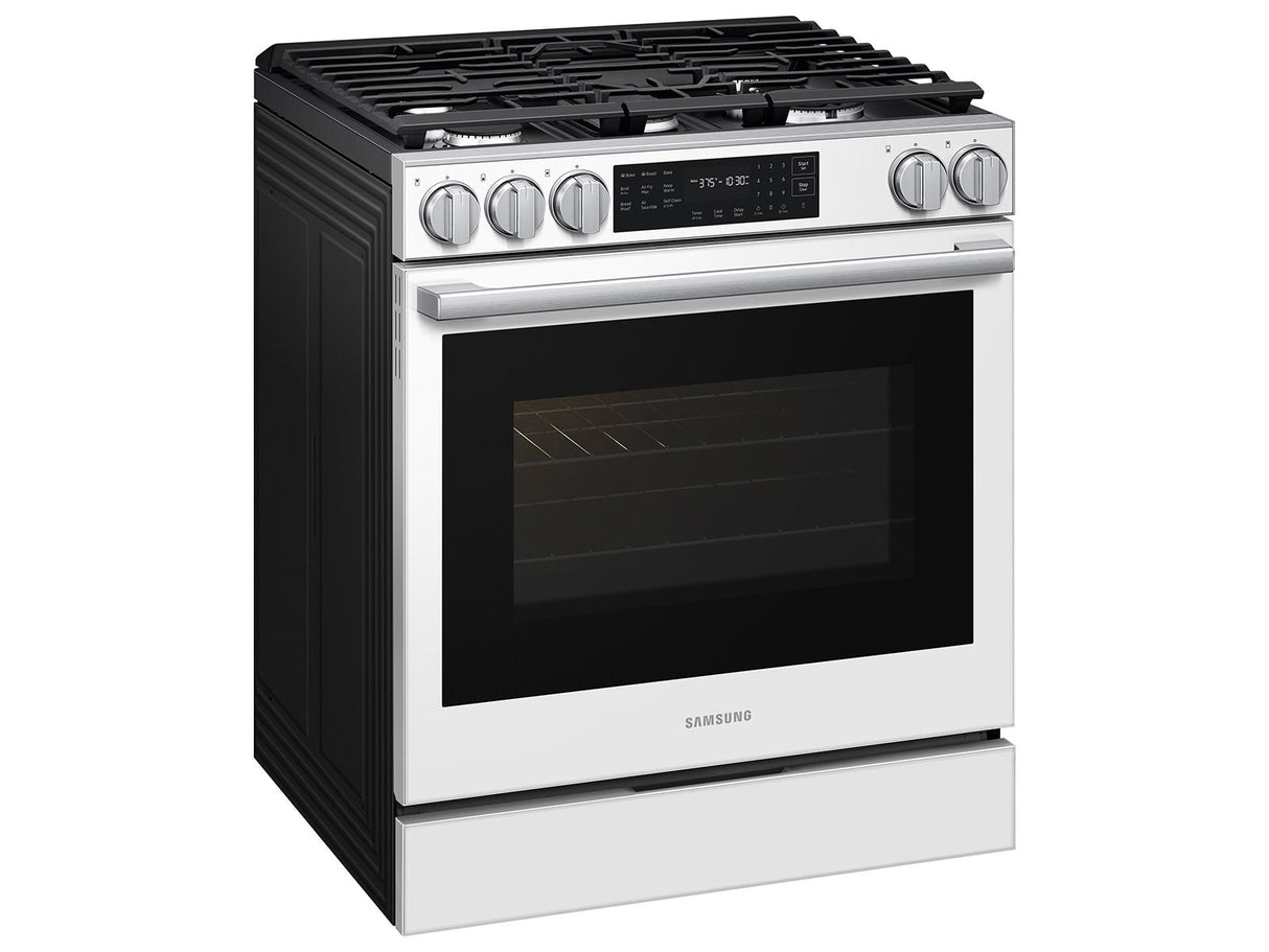 Bespoke Smart Slide-in Gas Range Pro Style Design  Air Fry Max  True Convection