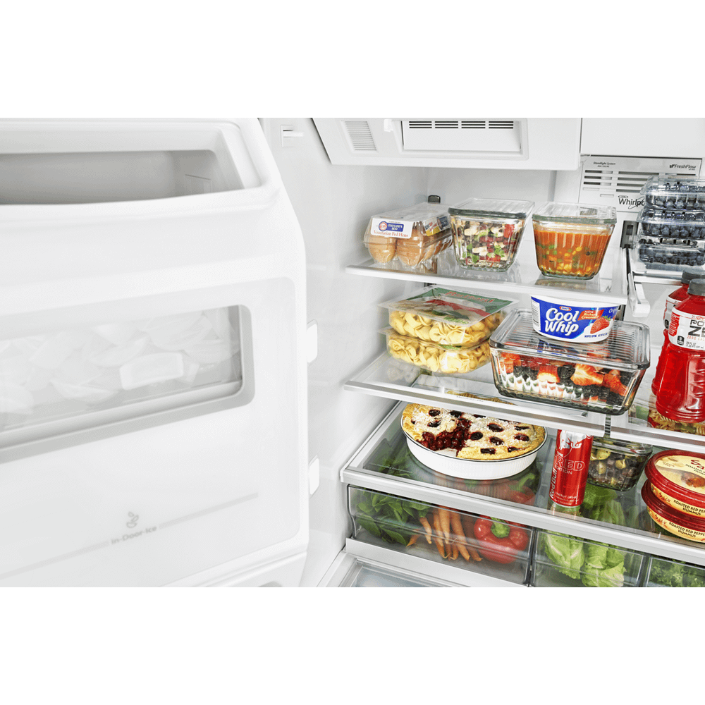 36-inch Wide Double Drawer French Door Refrigerator with Dual Cooling System - 26 cu. ft.