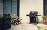 Rogue 425 with Stainless Steel Grids , Natural Gas, Black