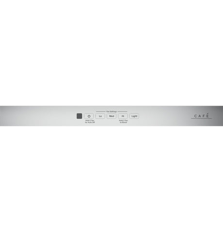 Café™ 30" Wall-Mount Glass Canopy Chimney Hood