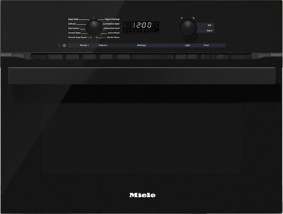 H 6200 BM 24 Inch Speed Oven With electronic clock/timer and combination modes for quick, perfect results.