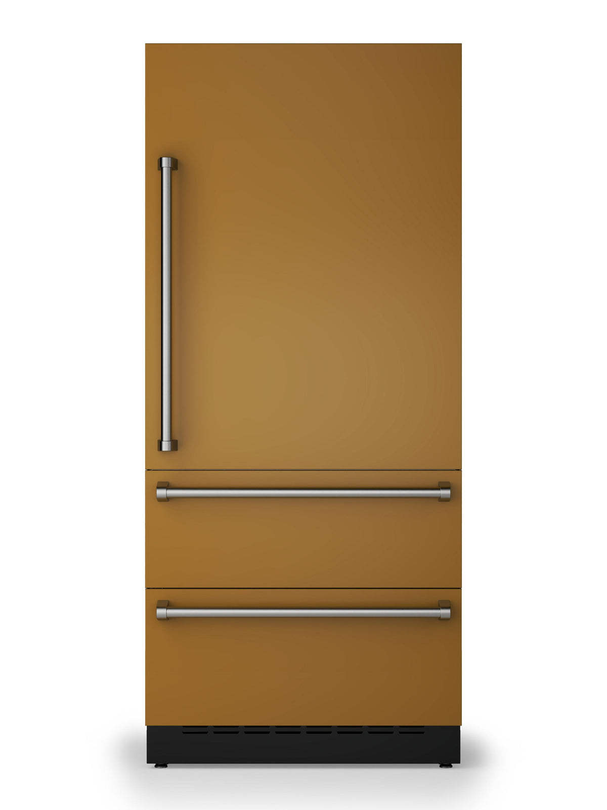 36"W. Integrated Bottom Freezer Door Panel Right Hinge - Golden Hour