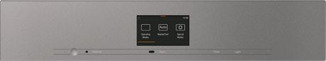 H 7660 BP AM Graphite grey - 24" oven in a perfectly combinable design with roast probe and BrilliantLight.