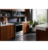 GE Profile™ 30" Smart Slide-In Front-Control Induction Fingerprint Resistant Range with In Oven Camera