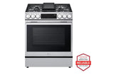 6.3 cu ft. Smart Gas Slide-In Range ProBake Convection® InstaView®, and Air Fry