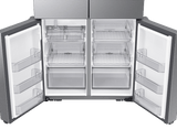 36 Inch Counter Depth French Door with a Reveal™ Door, Silver Stainless