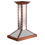 ZLINE 36" Designer Series Stainless Island Range Hood (KB2i-SCCXS-36)