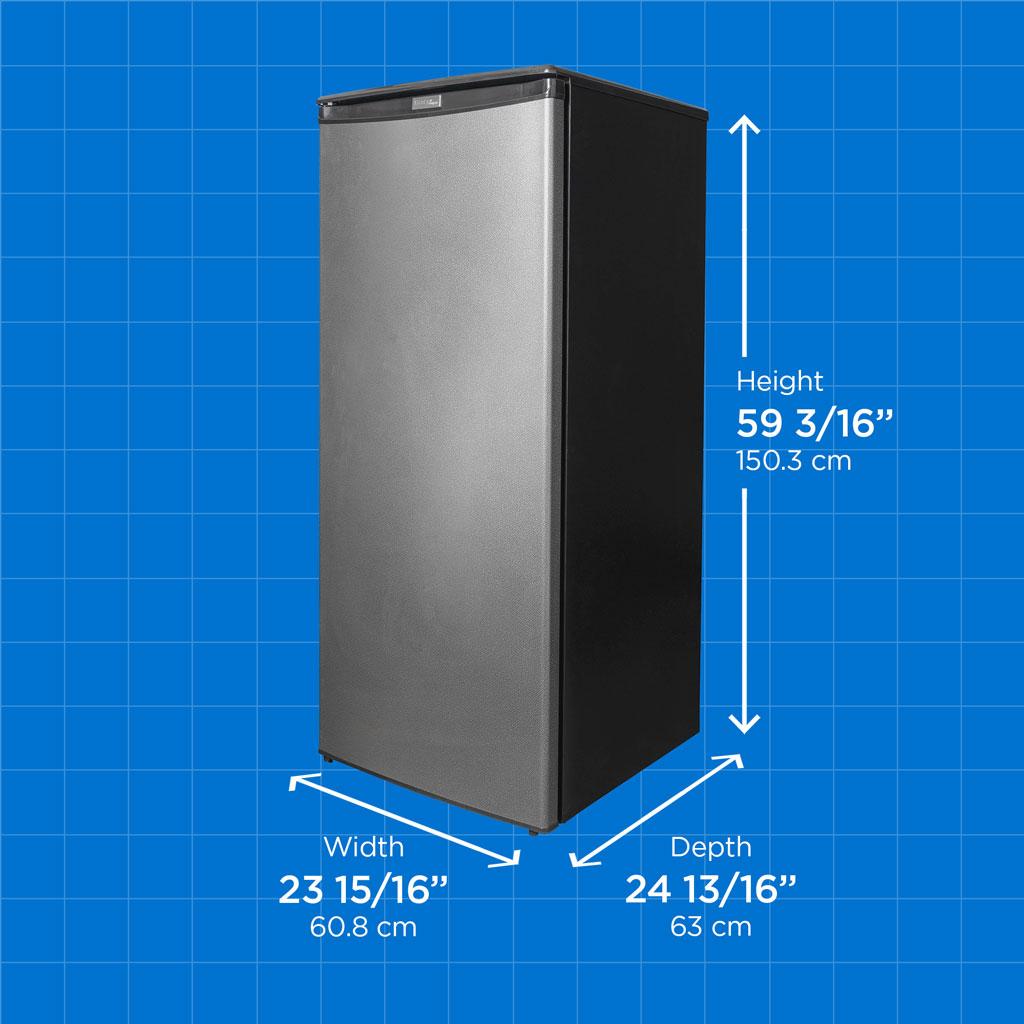 Danby Designer 8.5 cu. ft. Upright Freezer in Black