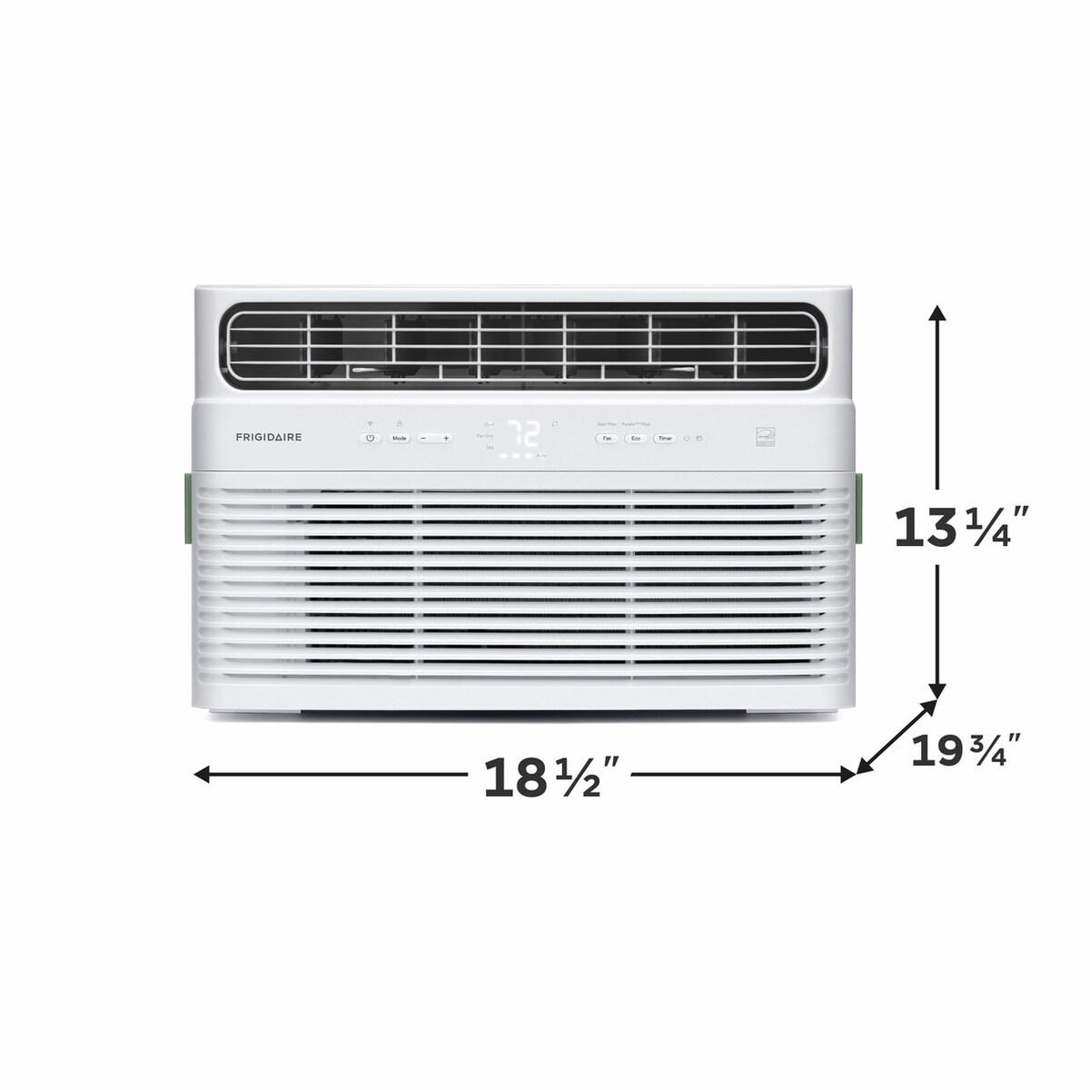 10,000 BTU Inverter Window Room Air Conditioner with Wi-Fi (Energy Star)