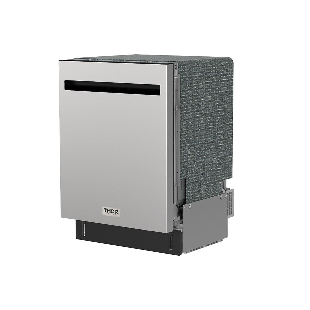 24 Inch Built-in Top Control Dishwasher With Pocket Handle - Stainless Steel