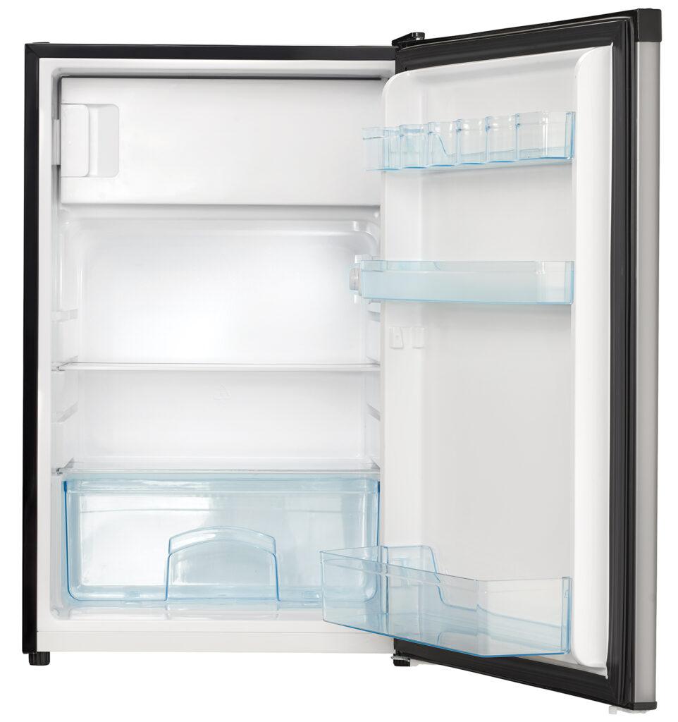 Danby 4.5 cu. ft. Compact Fridge with True Freezer in Stainless Steel Look