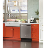 GE Profile™ Stainless Steel Interior Dishwasher with Hidden Controls