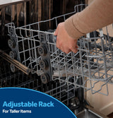 GE® ENERGY STAR® Top Control with Stainless Steel Interior Dishwasher with Sanitize Cycle & Dry Boost