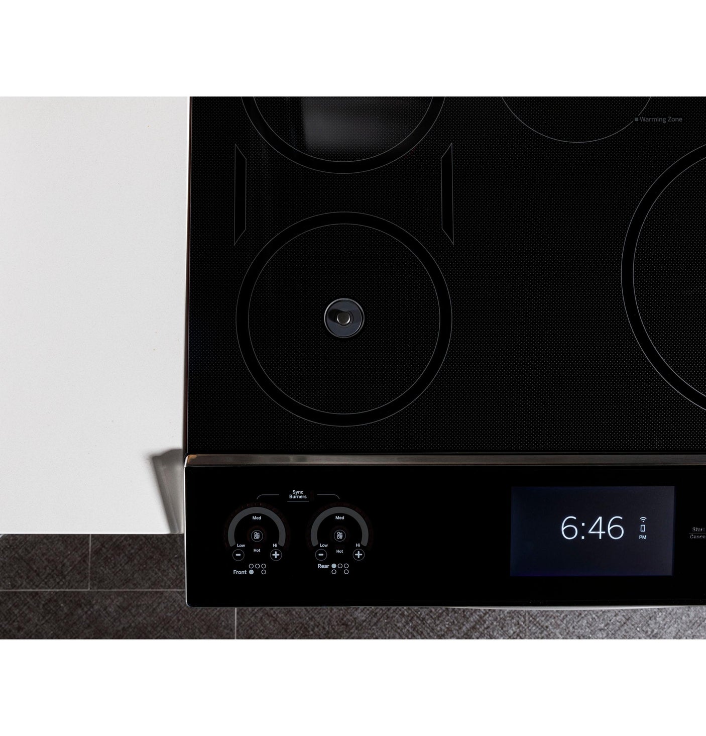 GE Profile™ 30" Smart Slide-In Front-Control Induction Fingerprint Resistant Range with In Oven Camera