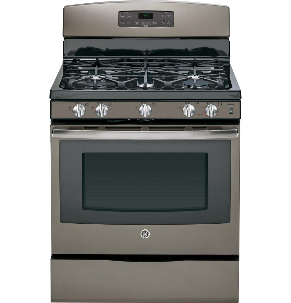 GE® 30" Free-Standing Gas Convection Range
