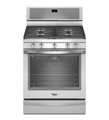 5.8 Cu. Ft. Freestanding Gas Range with AquaLift® Self-Cleaning Technology