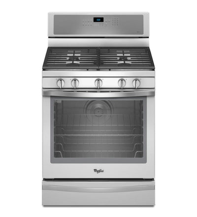 5.8 Cu. Ft. Freestanding Gas Range with AquaLift® Self-Cleaning Technology