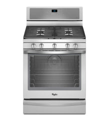 5.8 Cu. Ft. Freestanding Gas Range with AquaLift® Self-Cleaning Technology