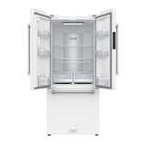 30 Inch Collection French Door Counter Depth Refrigerator With Ice Maker - White  Gordon Ramsay Series