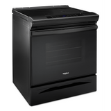 4.8 cu. ft. Guided Electric Front Control Range With The Easy-Wipe Ceramic Glass Cooktop