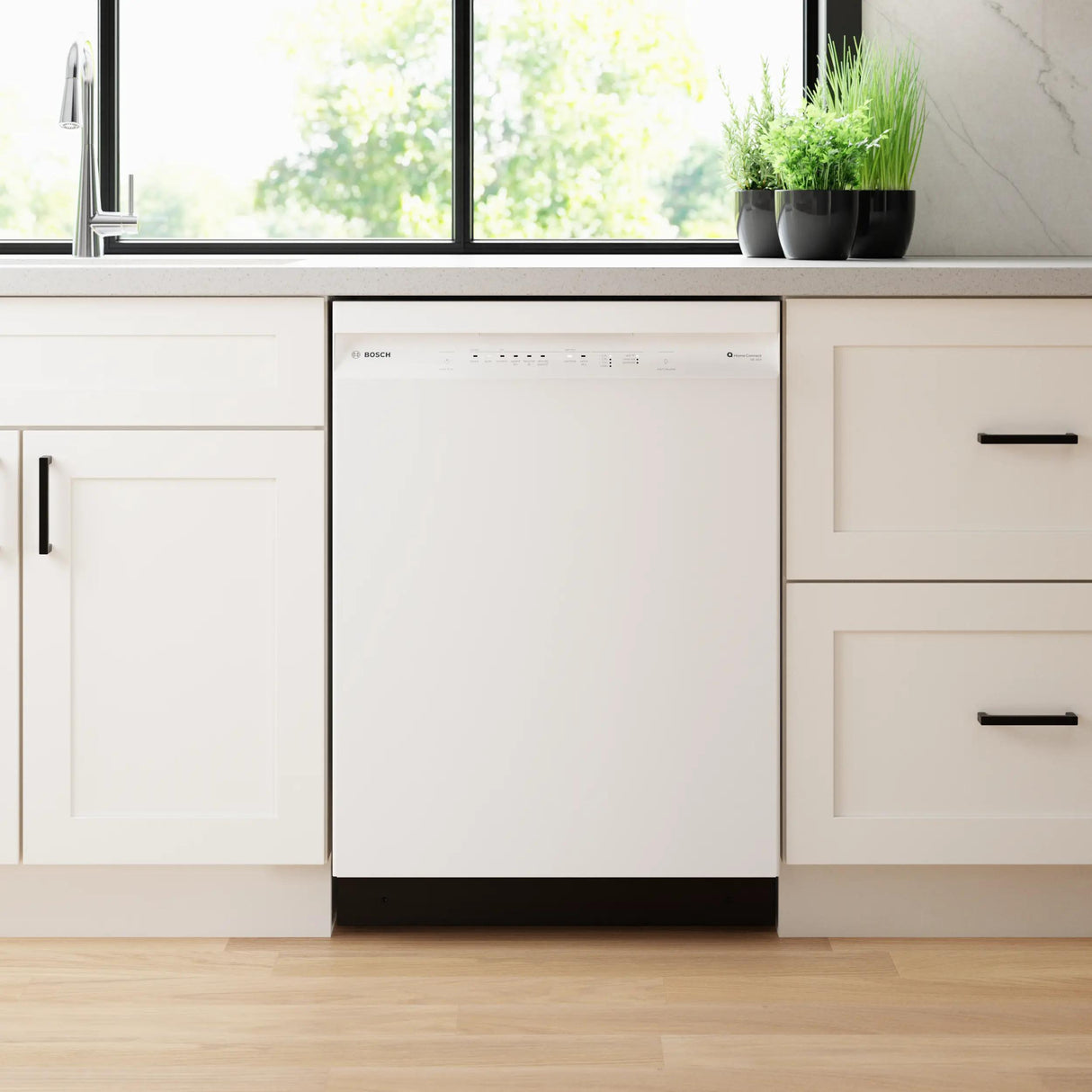 300 Series Dishwasher 24" White