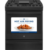 GE® 30" Slide-In Front-Control Convection Gas Range with No Preheat Air Fry
