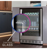GE Profile™ 155-Can or 52-Bottle Beverage Center