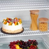 Midea 18 cu. ft. Counter-Depth Top-Freezer Refrigerator (Stainless Steel)