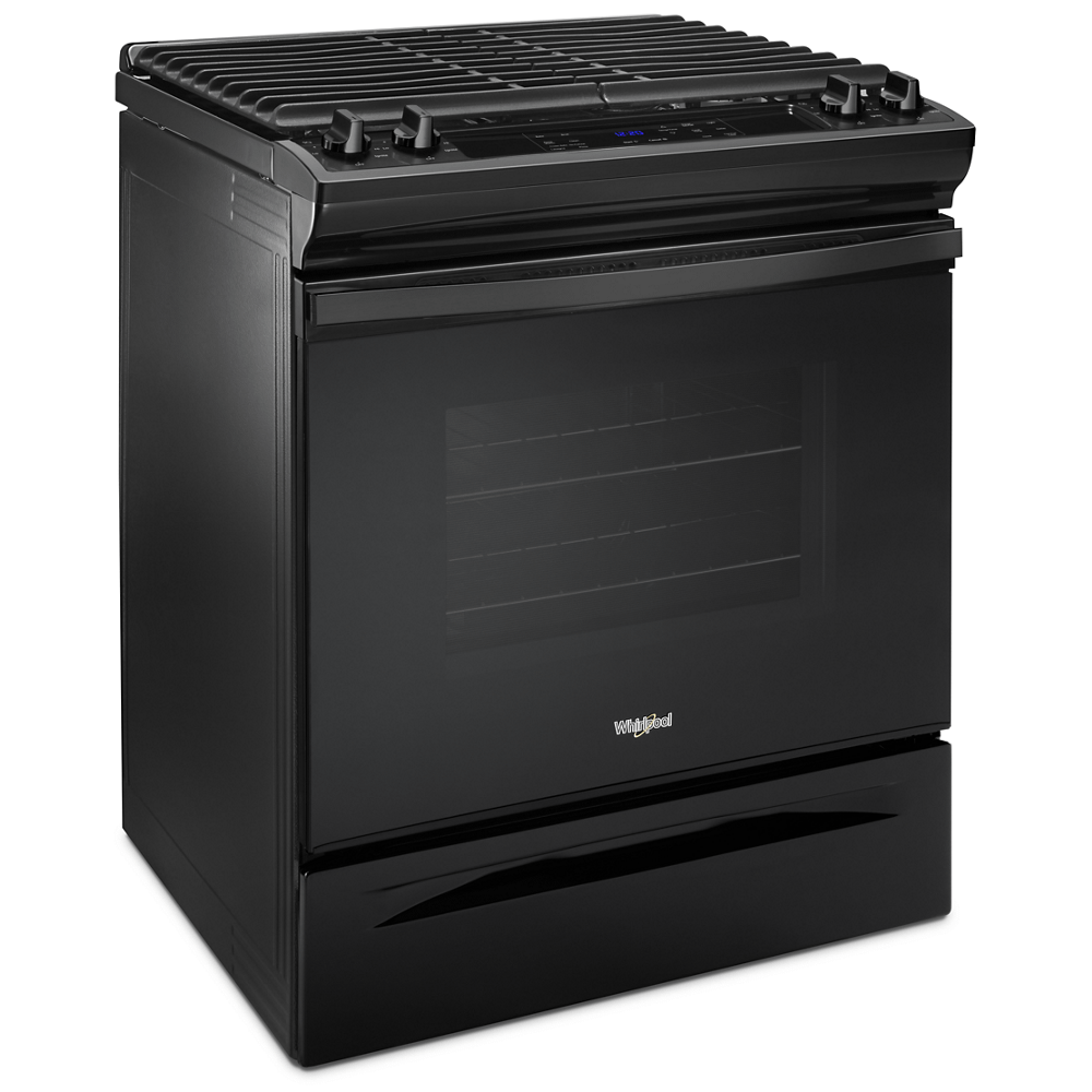 5.0 cu. ft. Front Control Gas Range with Cast-Iron Grates