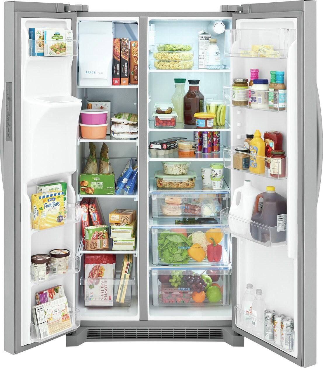 22 Cu. Ft. 36" Counter Depth Side by Side Refrigerator
